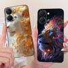 For Tecno Spark Go 3 Case KN3 Luxury Butterfly Painted Cover Soft TPU Phone Case For Tecno Spark Go 3 SparkGo3 Back Cover Fundas