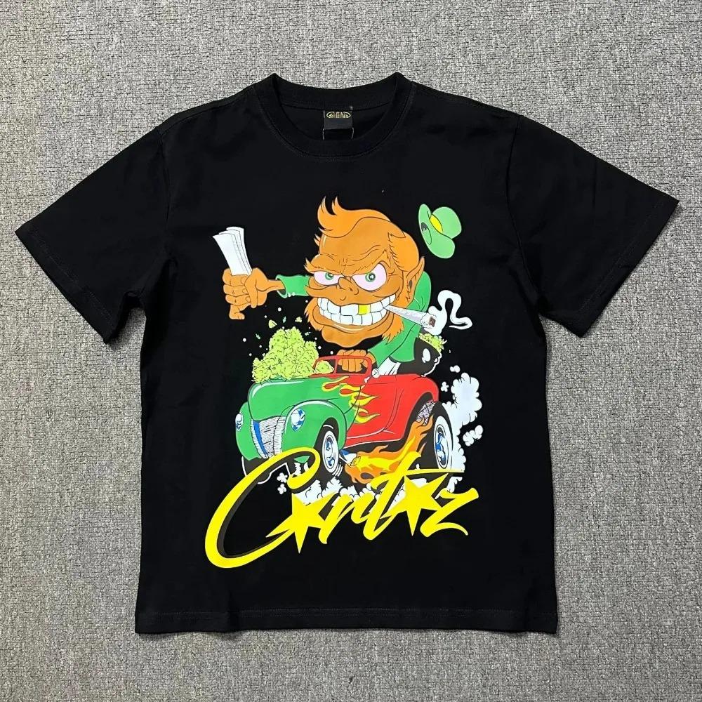 2024 Summer Men Women Fashion Streetwear T-shirt Luxury Brand Short Sleeve Tshirt Clothes Designer Tee Hip Hop Tops Y2k T Shirt