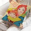 Anime L-Lovely Complex Decorative Room Aesthetics Pillow Case Home Decor Bedroom Sofa Bed Couch Pillow Cover 45x45