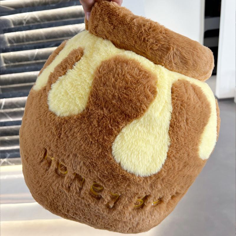 Honey Jar Butter Bear Doll Plush Doll As a Birthday Gift for Friends Honey Jar Bear