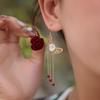 Elegant Ebony Flower Hairpin for Women – Ancient Style, High-End Feel, Simple Chinese Design, Perfect for Daily Use.