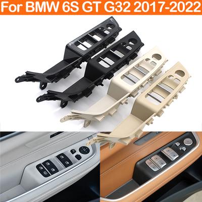 LHD Upgraded Interior Door Pull Handle Panel Window Lifter Switch Cover Trim For BMW 6 Series GT G32 2017-2022