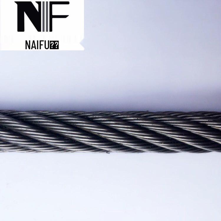 8mm, 10mm, 16mm Special Elevator Steel Wire Rope for Traction and Speed Limiting - 8-Strand for Mitsubishi, Kone, Toshiba.