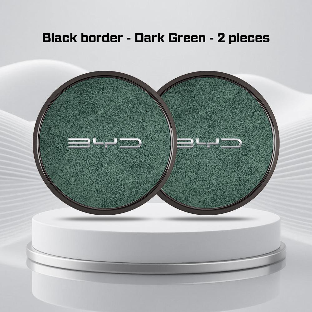 Universal Car Cup Holder Coaster Anti-slip Water-proof Cup Mat For BYD Song Plus Yuan Pro Tang EV F0 F3 Seal Han Qin Accessories