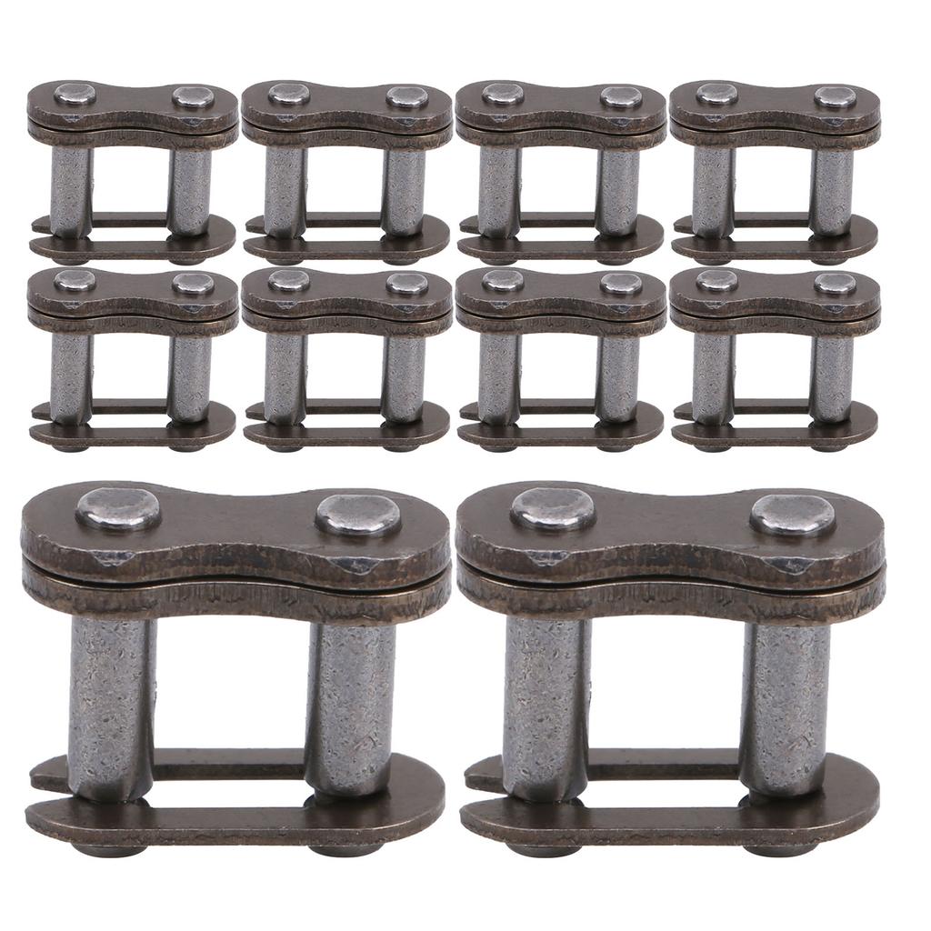 10pcs 25H Chain Master Link Cast Iron High Strength Connectors Easy Installation