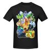 T-shirt Unisex Rétro Draghi di Wings Of Fire Vintage Girocollo Cotone Unisex T-shirt
