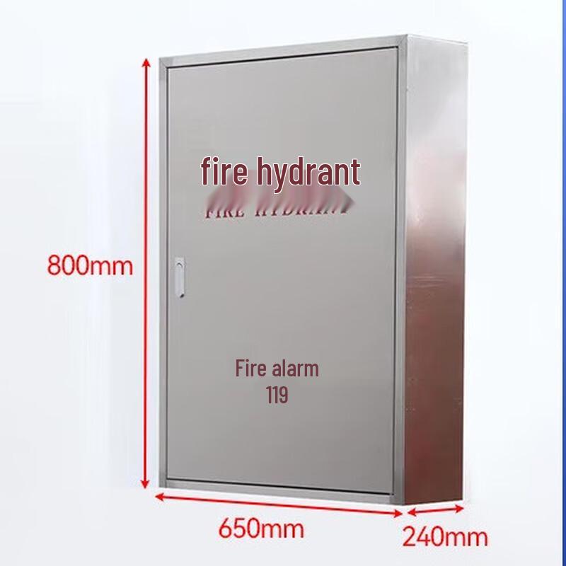 304 Stainless Steel Fire Hydrant and Extinguisher Cabinet