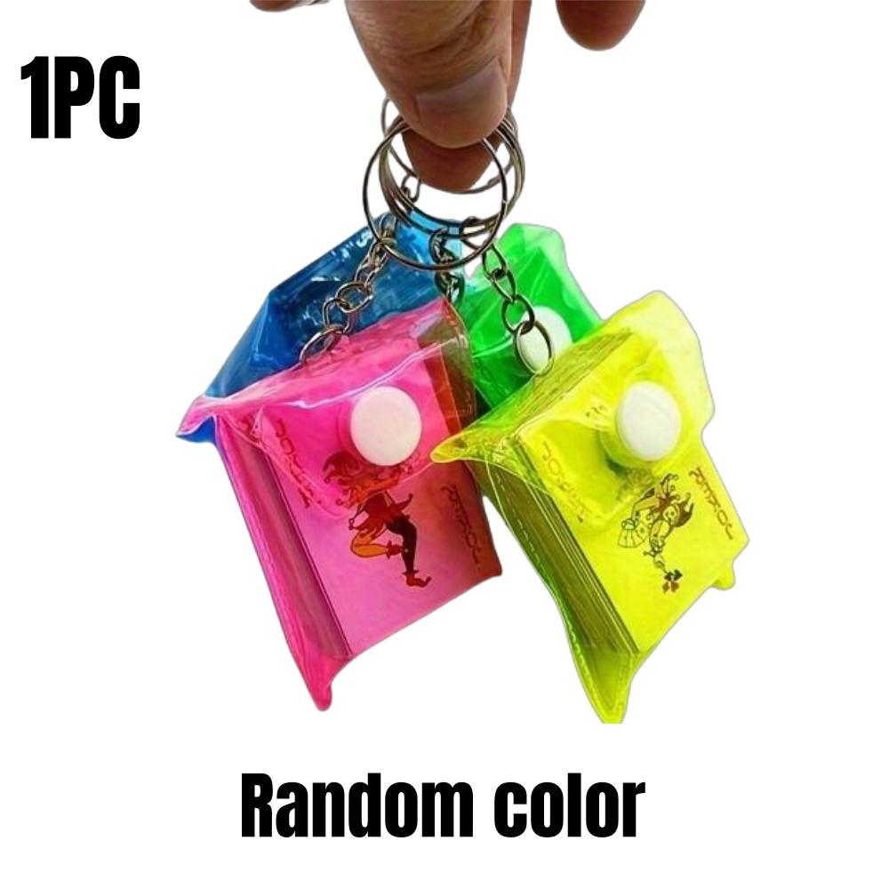 1/5pcs Colorful Mini Poker Keychain Novelty Pocket Playing Card Keyring for Thanksgiving Birthday Gift Party Favors Game Access