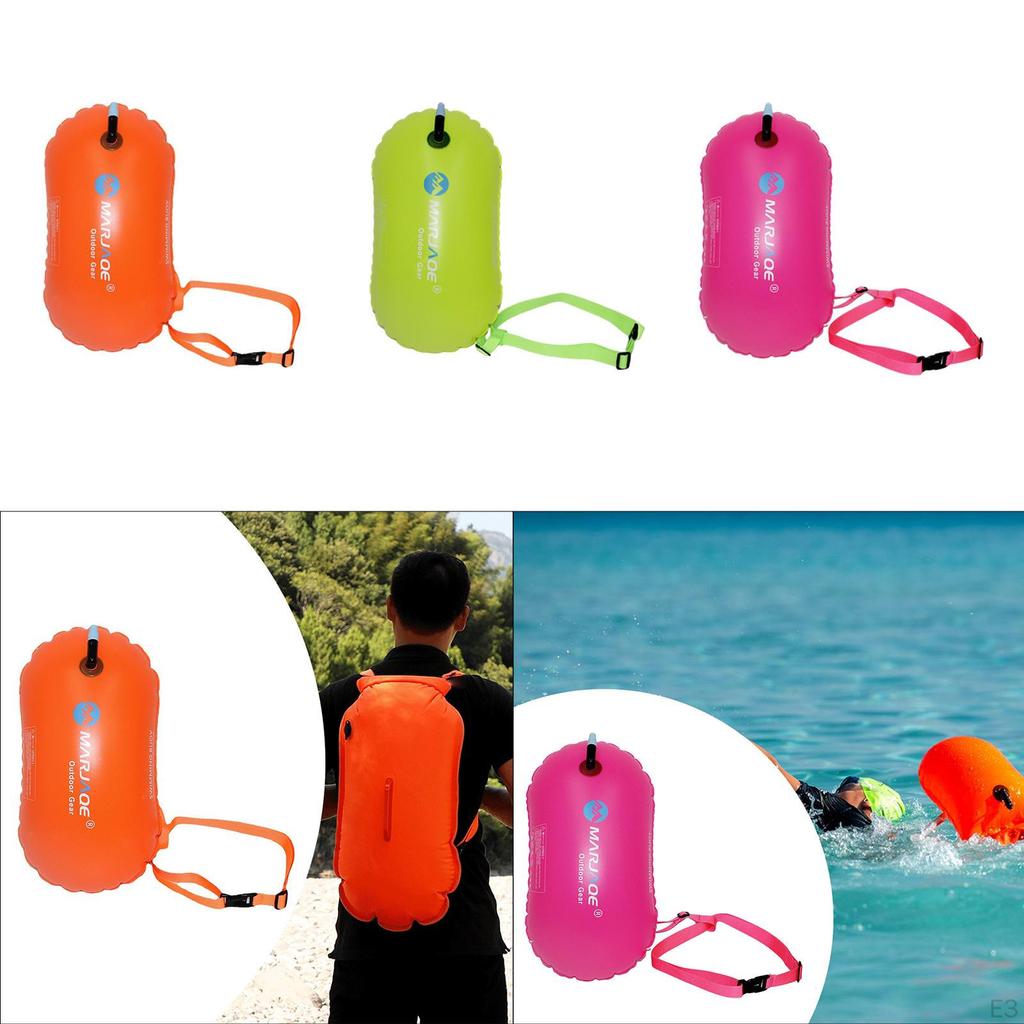 Colac de înot gonflabil 8 kg Flotabilitate pentru înotători în apă deschisă Triatloniști