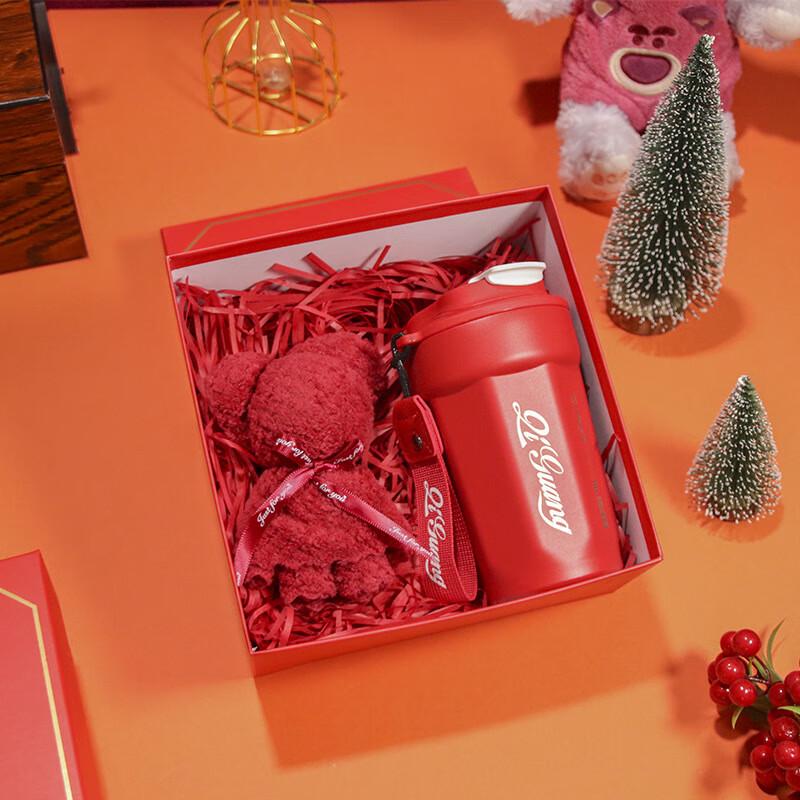 Coffee Cup and Bear Towel Gift Set