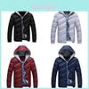 Elegant Fashion Men Winter Warm Padded Coat Thick Casual Outerwear Parka Jacket