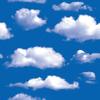 Blue Sky and White Clouds Stickers Self-Adhesive Waterproof Removable Wallpaper for Living Room Bedroom Furniture Refurbish