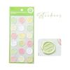 18pcs/set Retro Envelop Seal Sticker Vintage European Style Wax Stamp Sticker Cute 3D Stereo Gradient Color Scrapbook Sticker