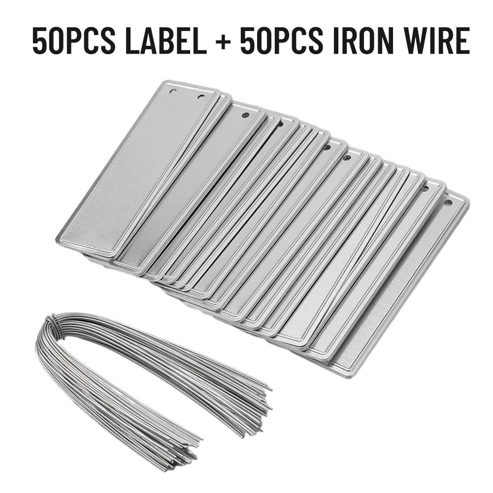 

Этикетки для растений DIY Двусторонние Пишите Сад Внутри и Снаружи