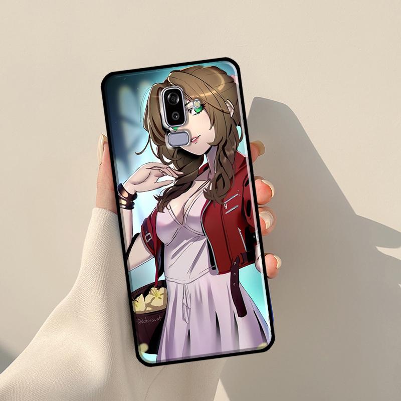 Aerith Gainsborough Final Fantasy Case For Samsung Galaxy J3 J5 J7 2017 A3 A5 J1 2016 J4 J6 Plus A6 A7 A8 A9 J8 2018 Coque