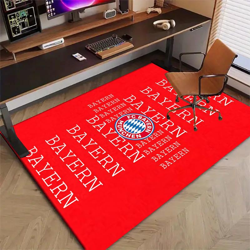 B-Bayern Munich (2)Printed Area Rug Carpet for Bedroom Living Room Home Decor Rugs Mat Non Slip Mat Rug for Bedside