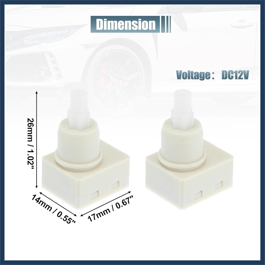 2Pcs Dome Lamp Switch 34404-SDA-A21 34404-SDA-A22D3 924-798 Roof Map Light Overhead Lights for Honda CR-V Odyssey Accord Pilot Ridgeline for Ram 1500