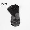 Women's Lace Socks Mesh Sheer Flower Lace Ankle Socks Summer Ultra Thin Fishnet Frilly Sock for Teens Girls
