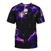 Jujutsu Kaisen Itadori Yuji Graphic T-Shirt, Fashion Anime Tee for Men Women, Breathable Polyester Short Sleeve, Casual Streetwear Tops