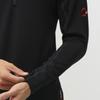 Mammut Aenergy ML Solid Color Half-Zip Long Sleeve T-Shirt Men tops Black 1016-01660