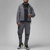Jordan Solid Color Logo Zip-Up Stand Collar Jacket Men Jackets Grey DV0608-014