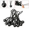20/50 stücke Set Outdoor-Zubehör Elastische Seil Ball Wandern Zelt Zubehör Bänder Bungee Cords Plane Tie Down Strap Camping Gürtel