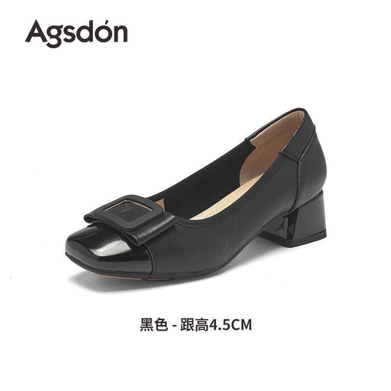 

Обувь балетки Augustine женская 2025 новая летняя Мэри Джейн женская обувь французская с юбкой вечерние маленькие кожаные туфли 40