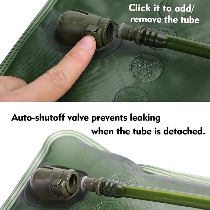 New Outdoor Water Bag Portable Folding Large Capacity Soft Water Bladder Camping Mountaineering Hiking and Storing Water Bags