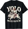 Lustiges Yolo Außer Du Bist Mich Lustiges Jesus Hase T-Shirt