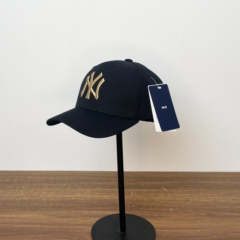 Verstellbare NY Yankees & LA Duckbill Baseballkappe mit festem Oberteil und großem Logo für Männer & Frauen