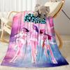 1pc K-Pop Demon Hunters Blanket Comfortable Soft Lightweight Multi Seasonal Blanket Travel Camping Picnics Sofa Office bedroom Perfect Gift Friends