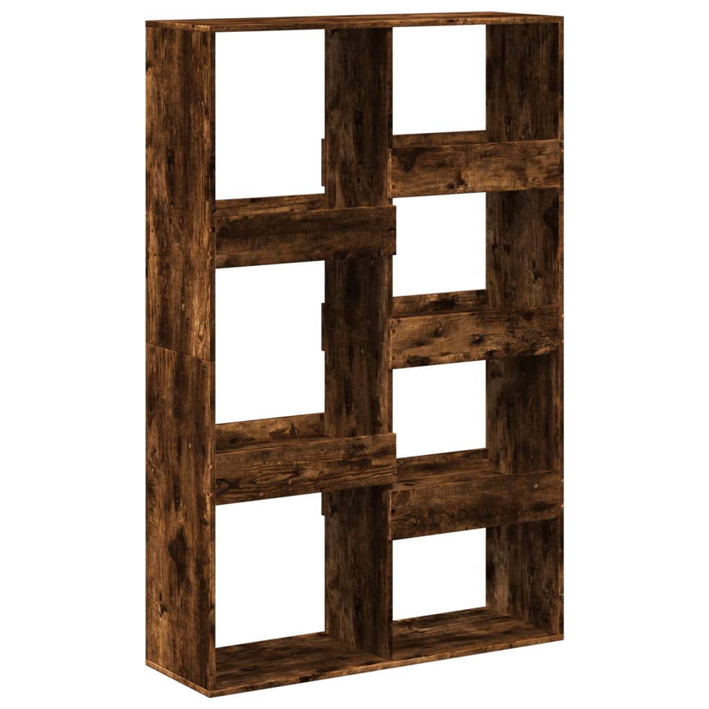 Room Divider Smoked Oak 100x33x155.5 cm Engineered Wood