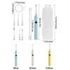 LED Light Baby Ear Cleaner 360 Degree Rotating USB Charging Luminous Ear Spoon Set Soft with Magnifying Luminous Ear Curette