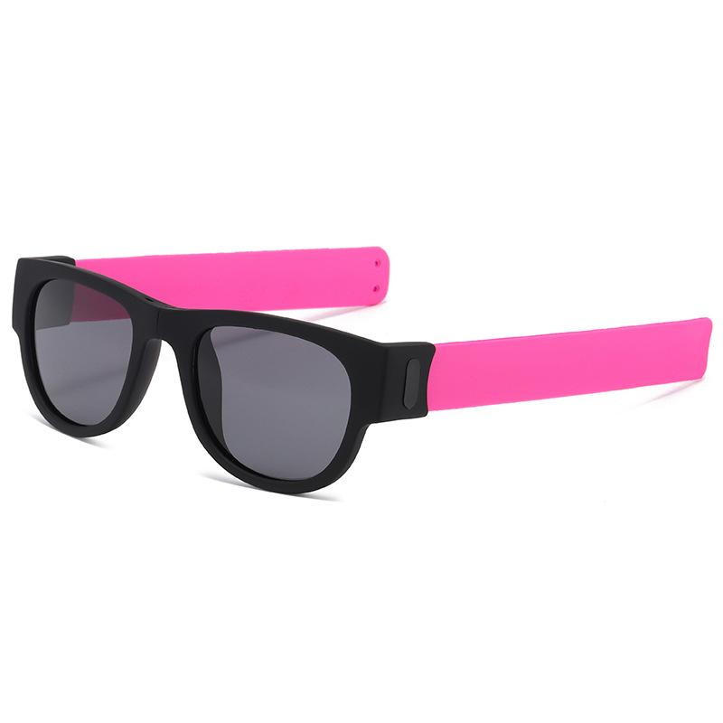 Summer UV400 Sunglasses Fashion Sports Wrist Fold Ring Glasses Outdoor Travel Beach Sun Eyewear UV Protection