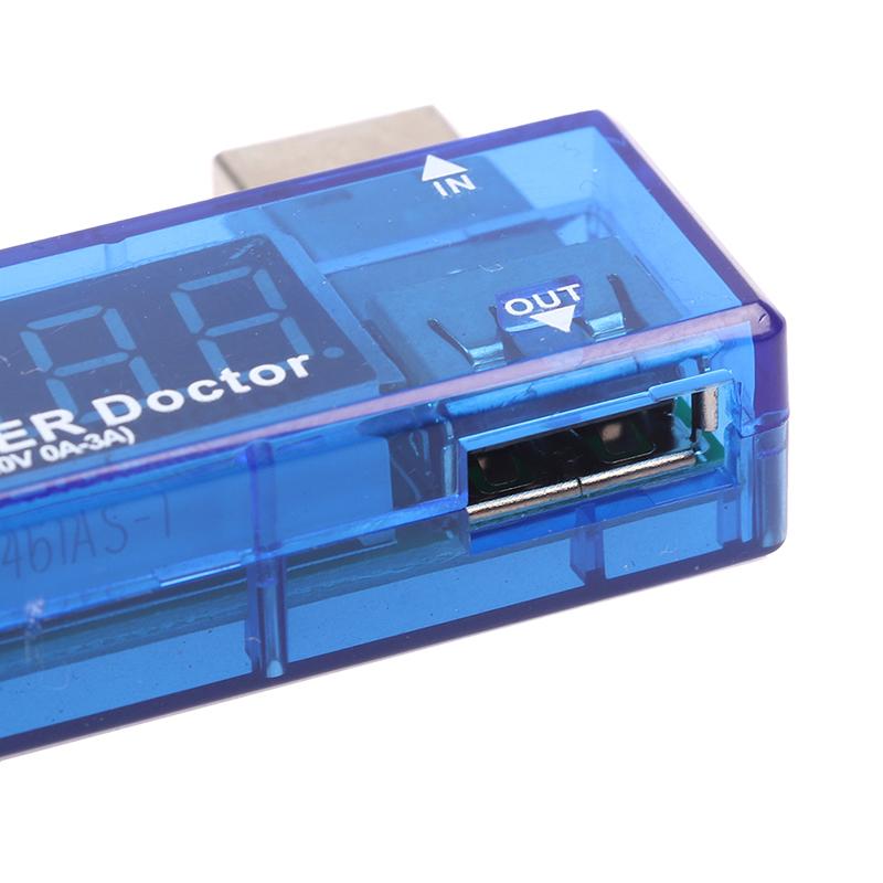 Usb Mobilní Napájení Nabíjecí Proud Napětí Tester Měřič Mini Usb Nabíječka Tester