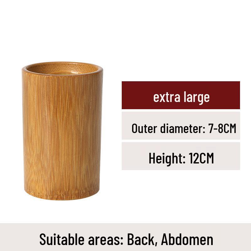 Bamboe Cupping Set: TCM Vuurbekers en Potten voor Thuis of Tuin Gebruik