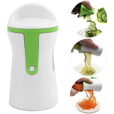 1pc Handheld Vegetable Slicer Spiral Slicer Cutter Vegetable Spiral Fruit Grater Vegetable Spiral Slicer Cutter
