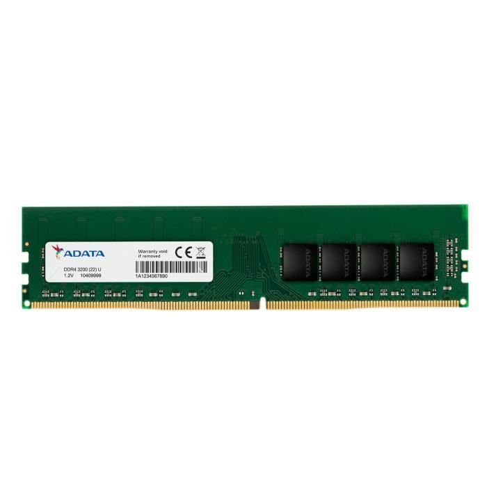 DDR4 Bellek Modülü - ADATA - 8 GB - 3200 MHz - Gecikme 22 - 1,2 V