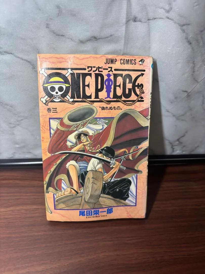 One Piece Vol.3 1998 First Print Manga Eiichiro Oda Japanese Comic Japan