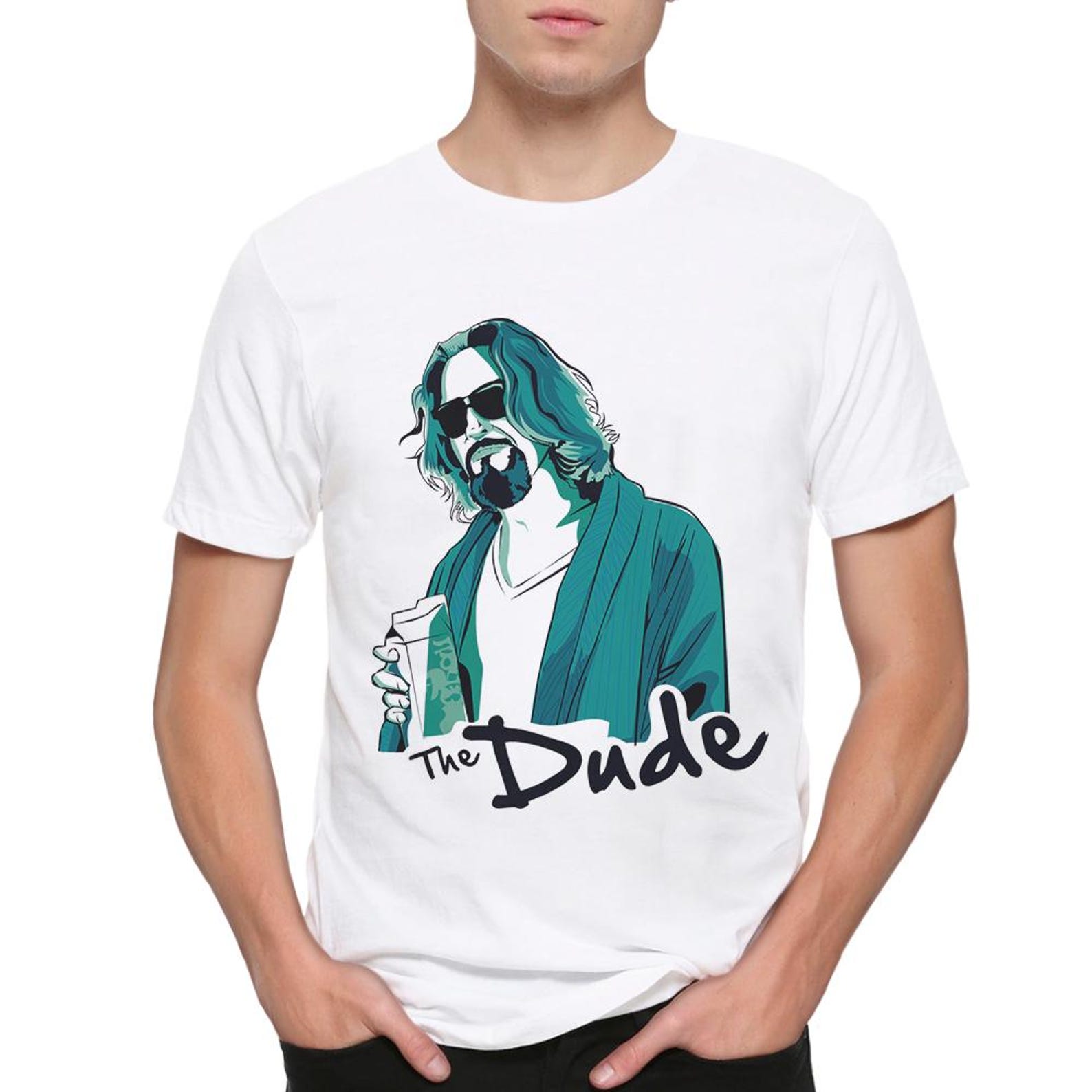 The Dude Big Lebowski T-Shirt, Men s and Women s Sizes M
