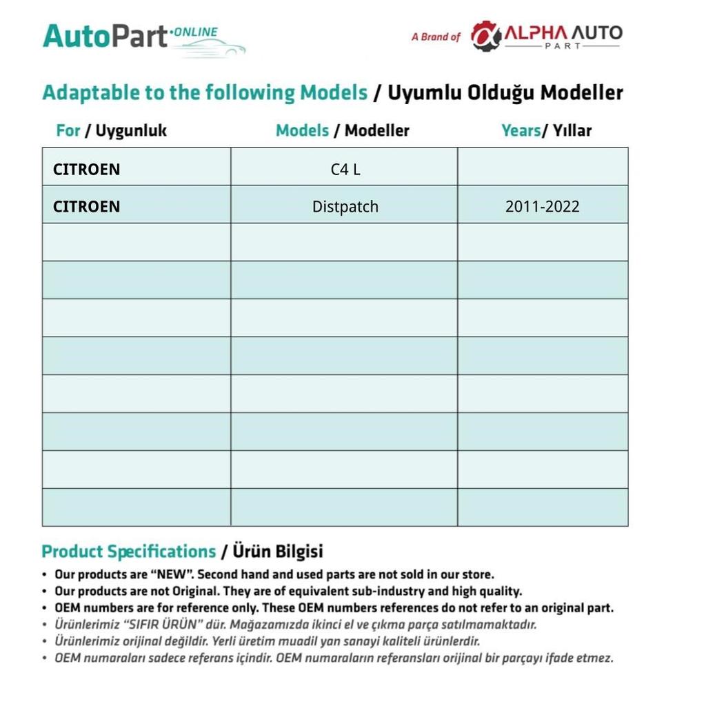 Gear Knob for Peugeot Partner, Expert