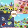 Audiofan Cute Animal Pencil Mini Puzzle Party Fun Set for Elementary School Class Carnival School Funny Ages 100 Pieces Kids' Erasers, Set, Kids'
