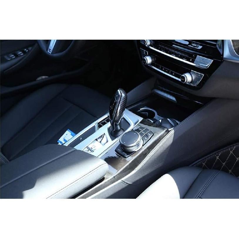 Compatible with BMW 5 6 7 Series X3 X4 G02 G01 G11 G12 G30 2018 2019 Gear Shift Knob Cover Trim Sticker Decals Car Interior Accessories
