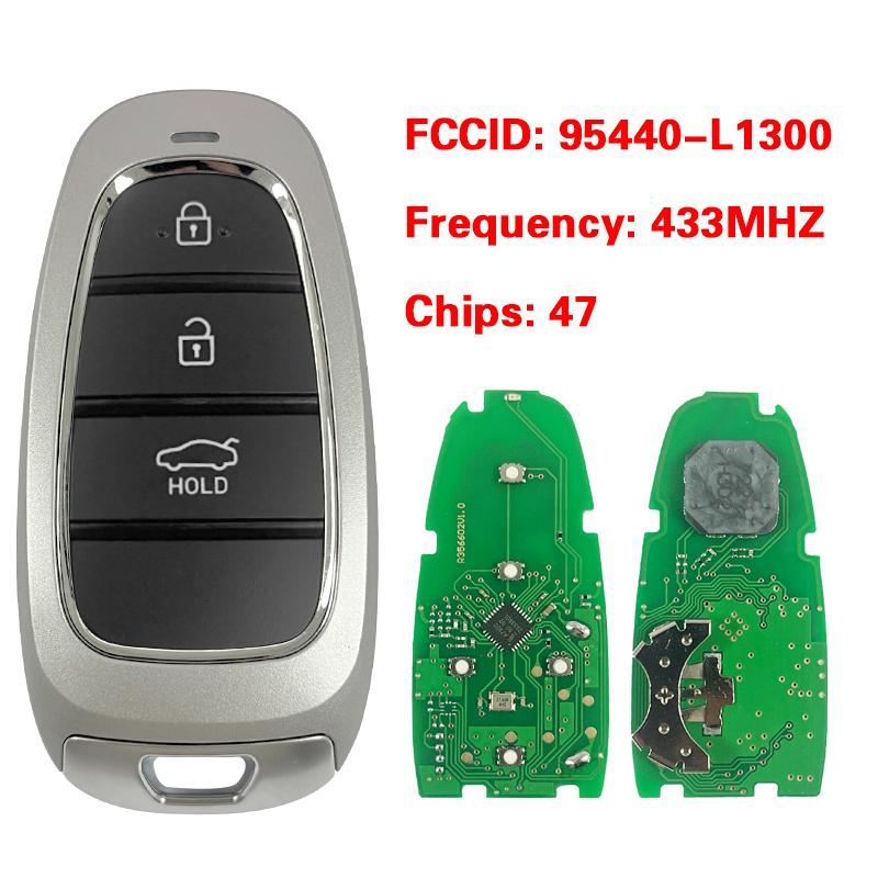 PN 95440-S1670 L1300 CG020 S8540 S8590 N9012 N9002 S8520 For Hyundai Santa Fe Staria Smart Remote Key 433MHz 47 Chip