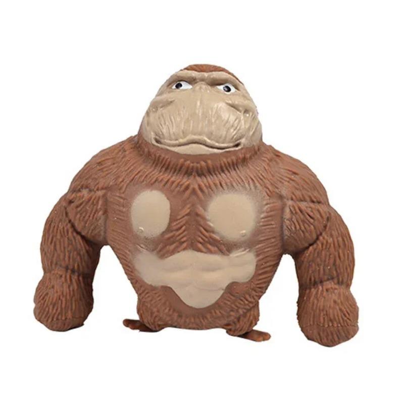 Big Giant Spongy Squishy Fidget Orangutan TT Influencer Elastic Monkey Antistress Toy for Adult and Children Soft Fun Gift Toy
