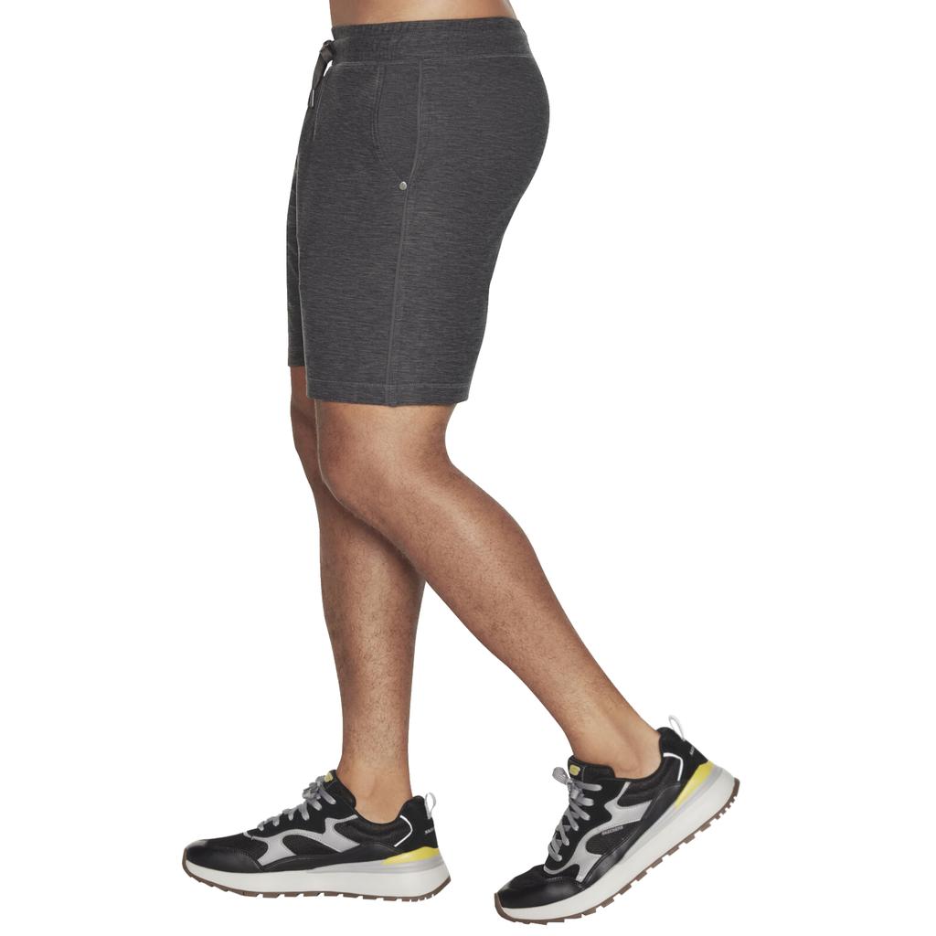 Skechers Skech-Knits Ultra GO Lite 7 Inch Short, Mens Grey Shorts