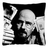 Walter White Meme Pillow Case Home Decoration 100% Polyester Funny Cushion Cover for Sofa Square Pillow Cover 18x18inch