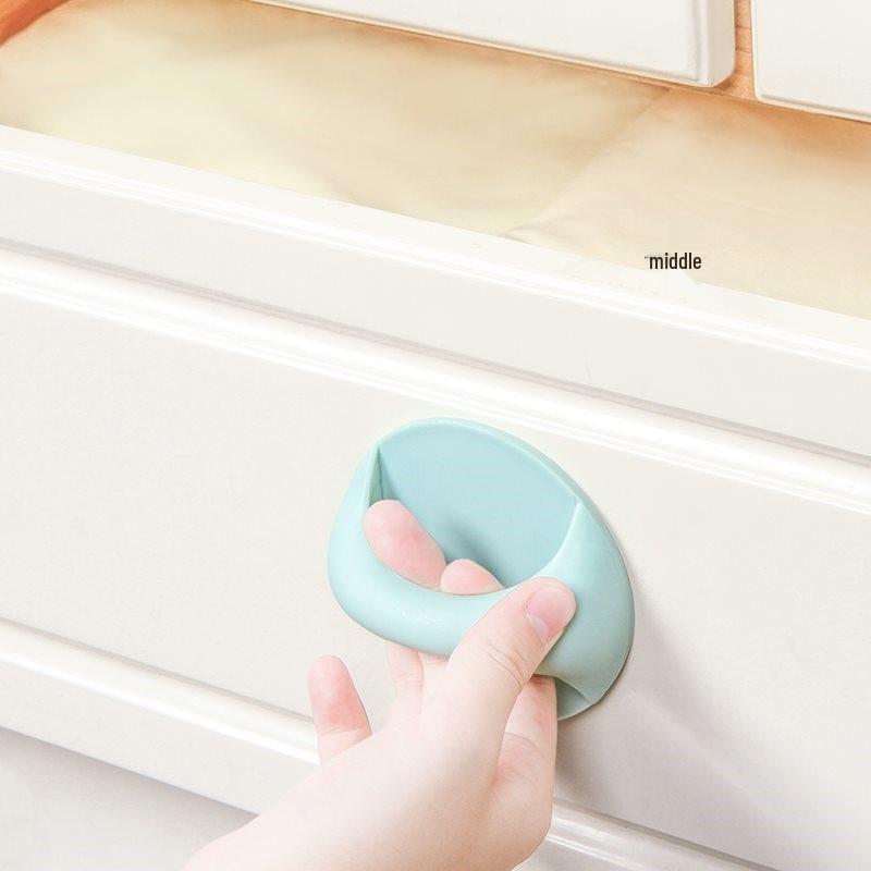 Punch-Free Suction Cup Glass Door and Window Handle