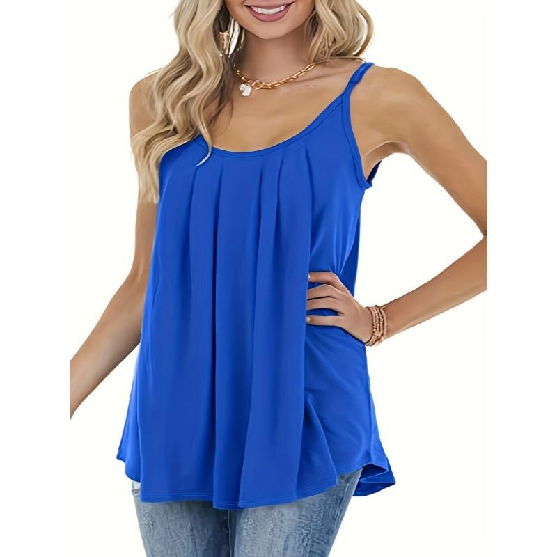 GMXIA Women's Fashion Sleeveless Suspenders Casual Blouses & Shirts