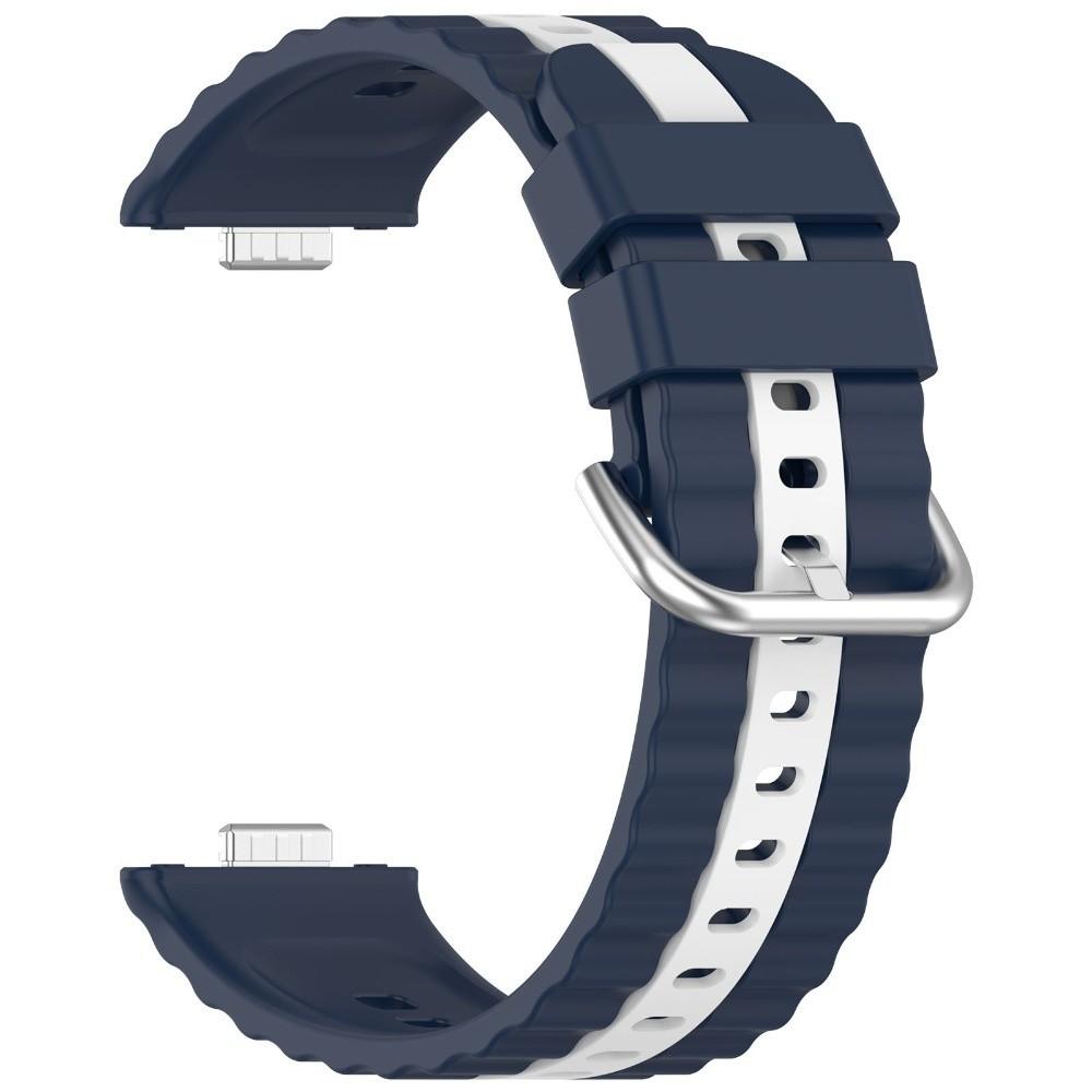Silicone Wristband Double Color Bracelet for Huawei Watch Fit 4 Pro/4/3 Smart Watch Accessories